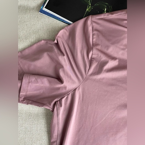 Nike One Training Dri-Fit T-Shirt In Smokey Mauve Size 1X - Picture 9 of 15